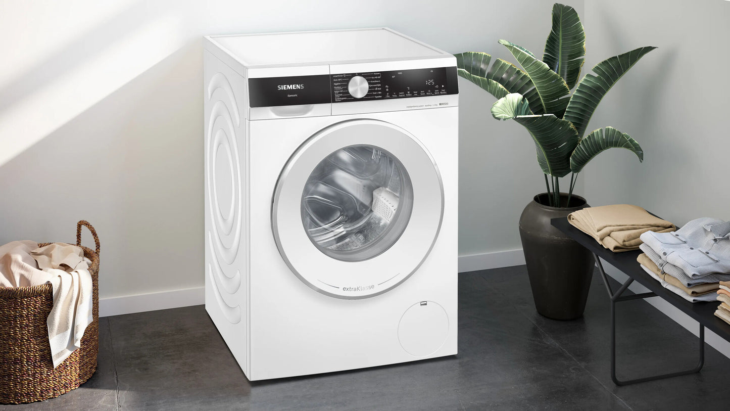 Siemens iQ500 WG44G2FMNL wasmachine Voorlader 9 kg 1400 RPM Wit