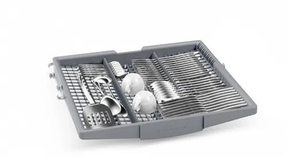 Bosch Serie 6 , Geïntegreerde vaatwasser, 60 cm, Geborsteld staal, SMI6ZCS10E