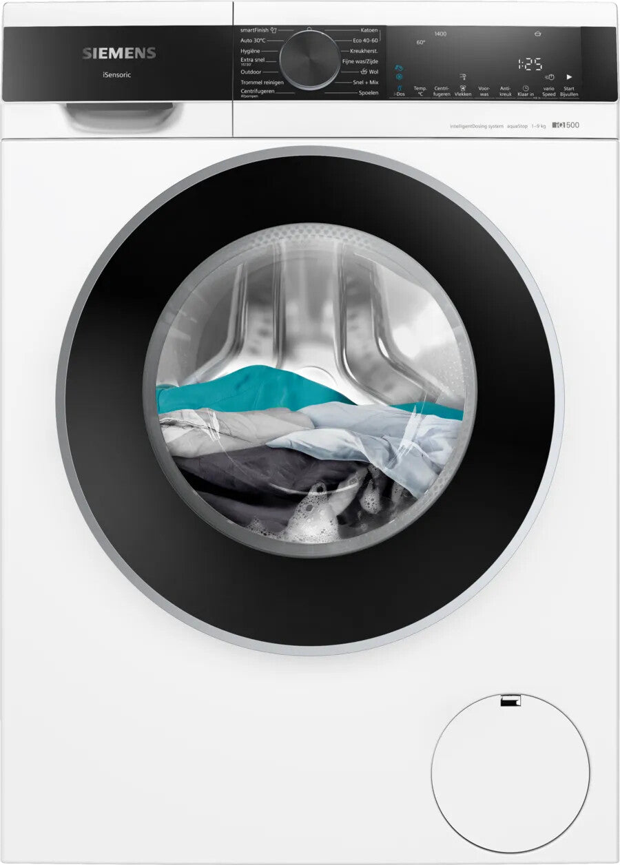 Siemens iQ500 WG44G2FSNL wasmachine Voorlader 9 kg 1400 RPM Wit