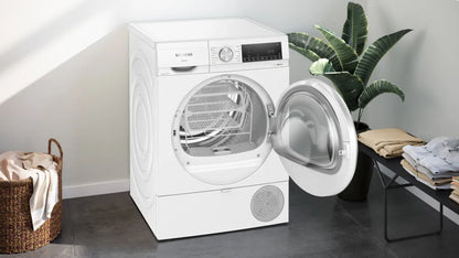 Siemens iQ500 WQ33G1DENL wasdroger Vrijstaand Voorlader 8 kg Wit