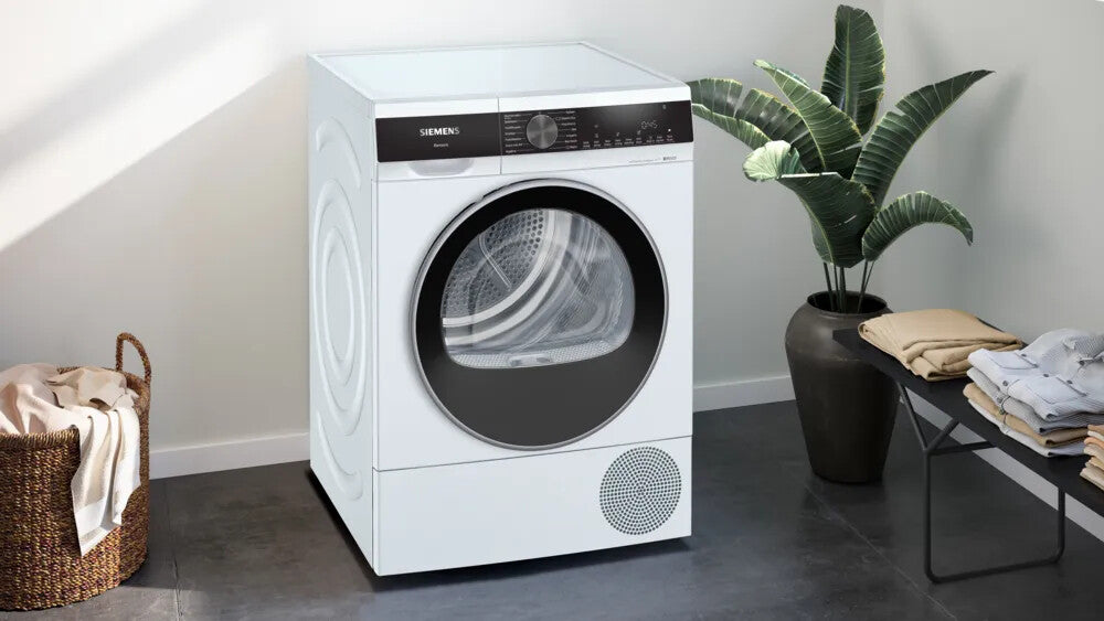 Siemens iQ500 WQ35G2D7NL wasdroger Vrijstaand Voorlader 8 kg Wit