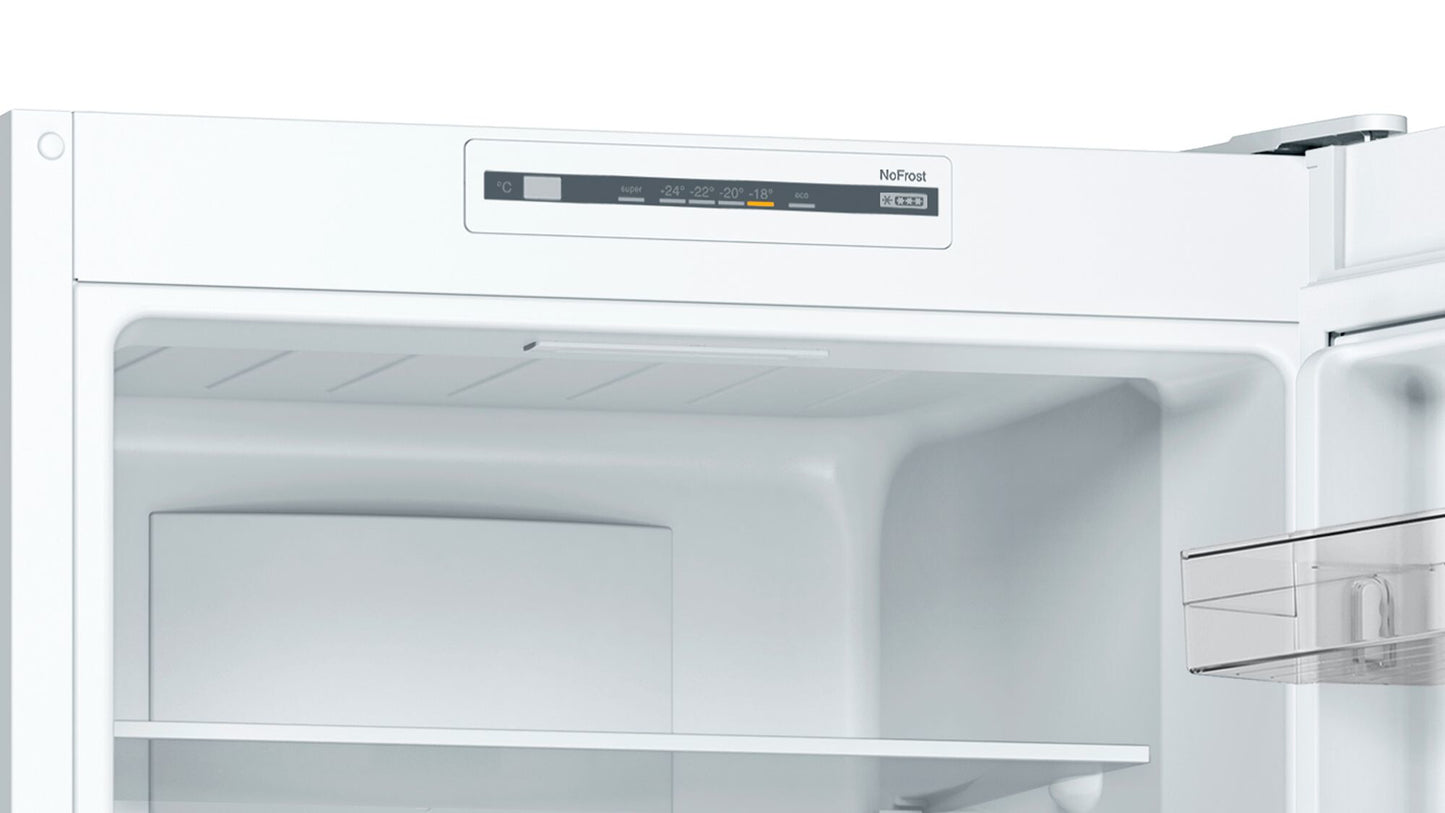 Bosch Serie 2 KGN33NWEB koel-vriescombinatie Vrijstaand 282 l Wit