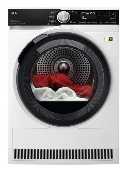 AEG Series 9000 TR97BADEN wasdroger Vrijstaand Voorlader 8 kg Wit