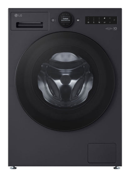 LG F4WX801YB wasmachine Voorlader 11 kg 1350 RPM Zwart
