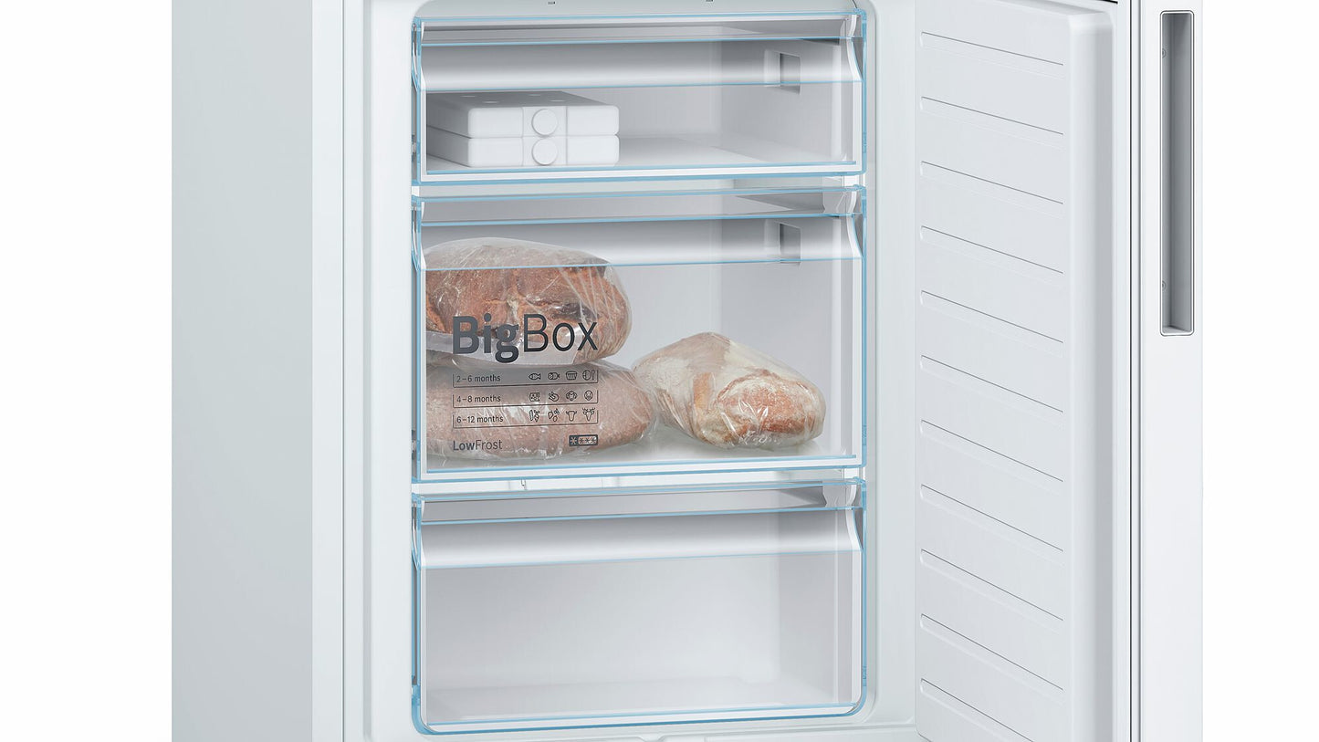 Bosch Serie 6 KGE36AWCA koel-vriescombinatie Vrijstaand 308 l Wit