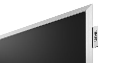 Loewe stellar 97 dr+ (ti) 2,46 m (97") 4K Ultra HD Smart TV Wifi Zwart, Aluminium 1100 cd/m²