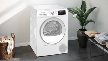 Siemens iQ300 WT45H20MNL wasdroger Vrijstaand Voorlader 8 kg Wit