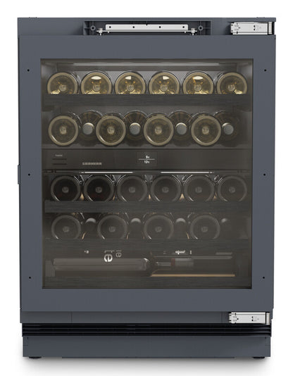 Liebherr UWpri 3662 Vinidor Selection Thermo-elektrische wijnkoeler Onderbouw Zwart 32 fles(sen)