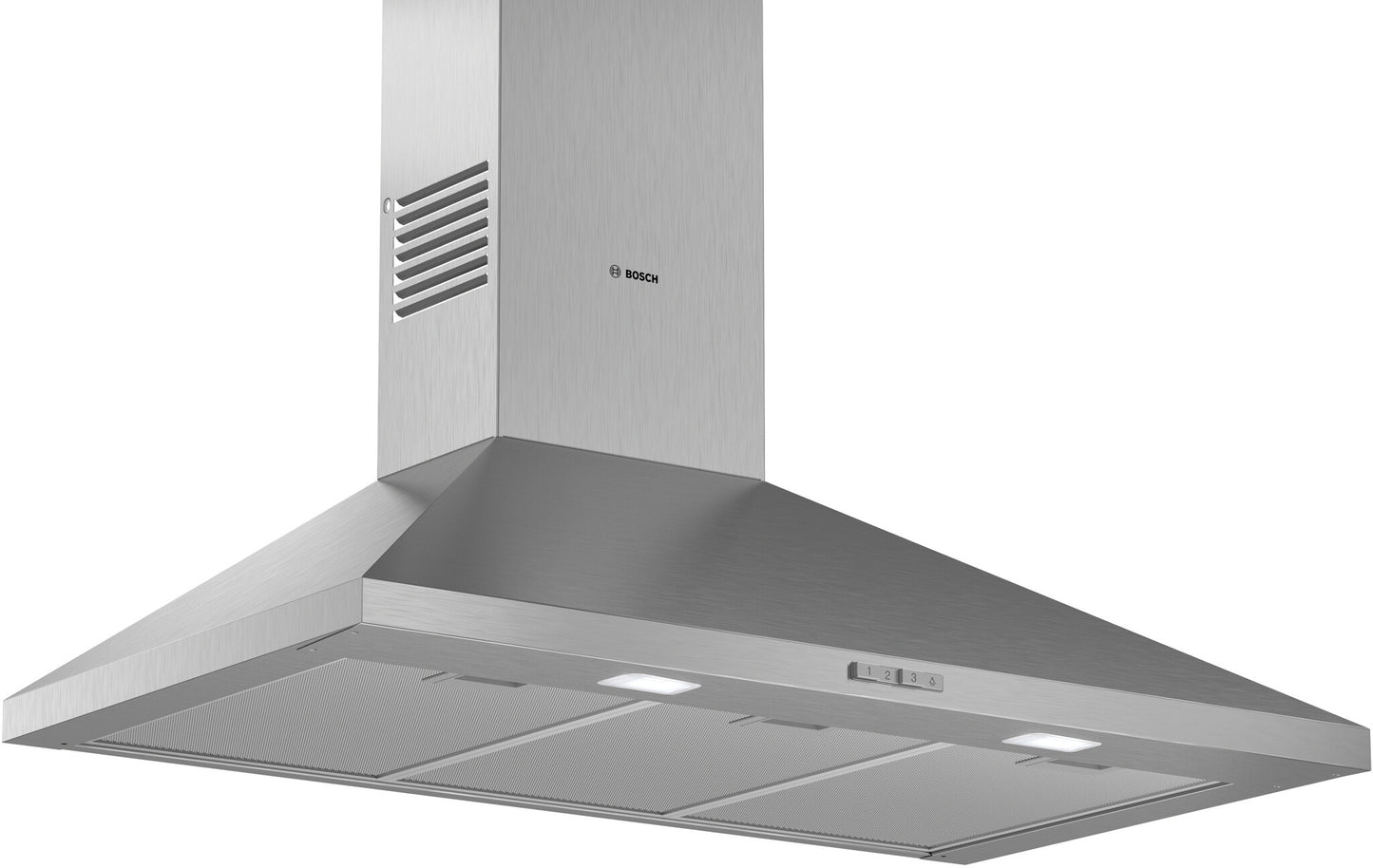 Bosch Serie 2 DWP95BC51 afzuigkap Muurmontage Roestvrijstaal 588 m³/uur