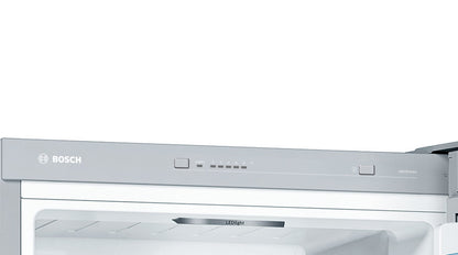 Bosch Serie 4 KGV33VLEA koel-vriescombinatie Vrijstaand 289 l Roestvrijstaal