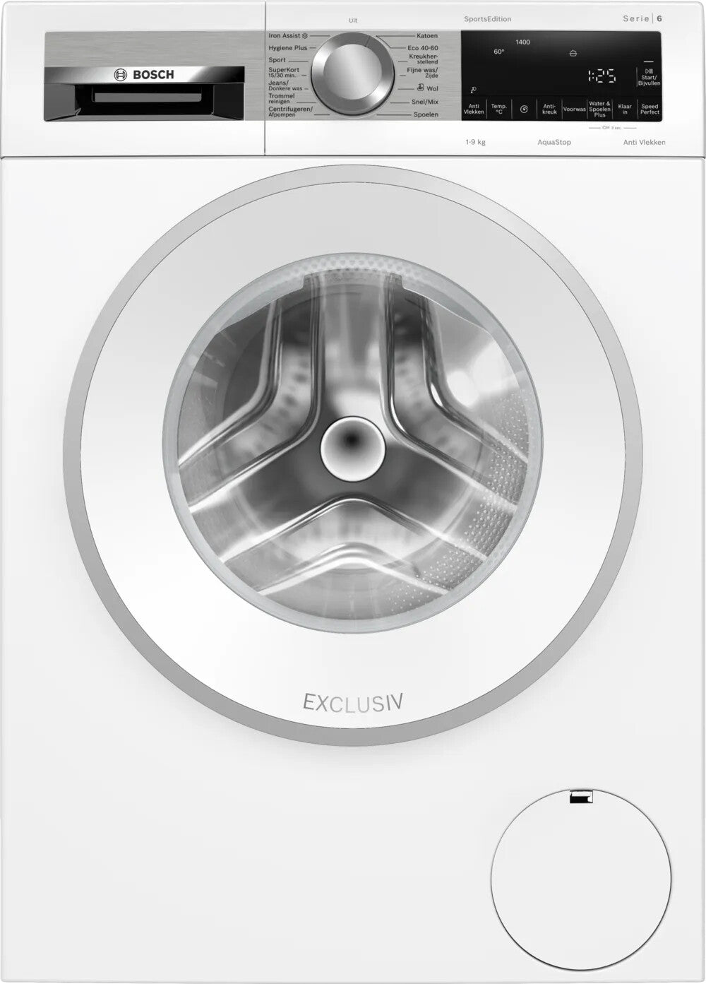Bosch Serie 6 WGG244ZMNL wasmachine Voorlader 9 kg 1351 RPM Wit