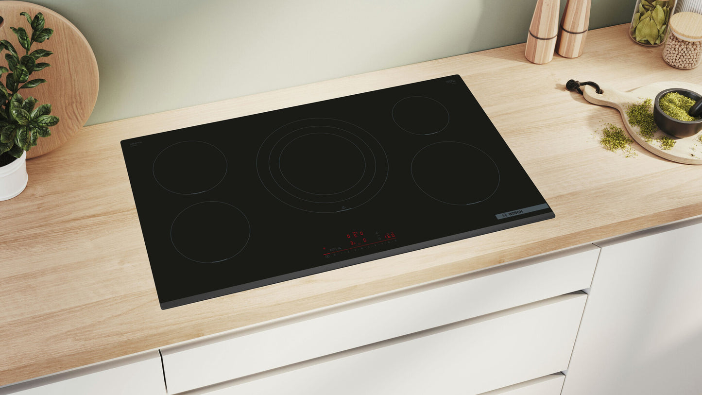 Bosch Serie 6 PIV931HC1E kookplaat Zwart Ingebouwd 90 cm Inductiekookplaat zones 5 zone(s)