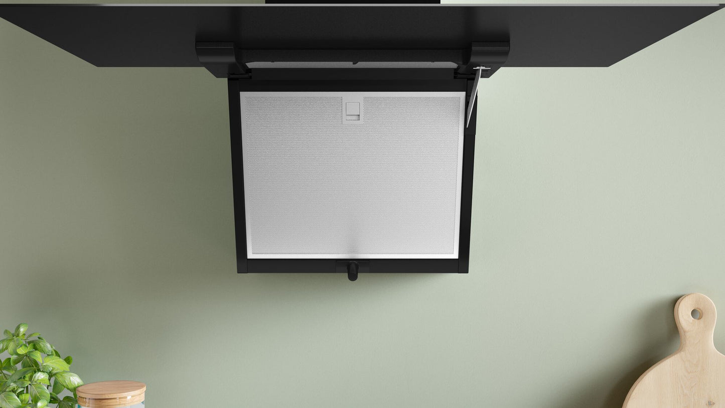 Bosch DWK67FN60 afzuigkap Muurmontage Zwart 768 m³/uur