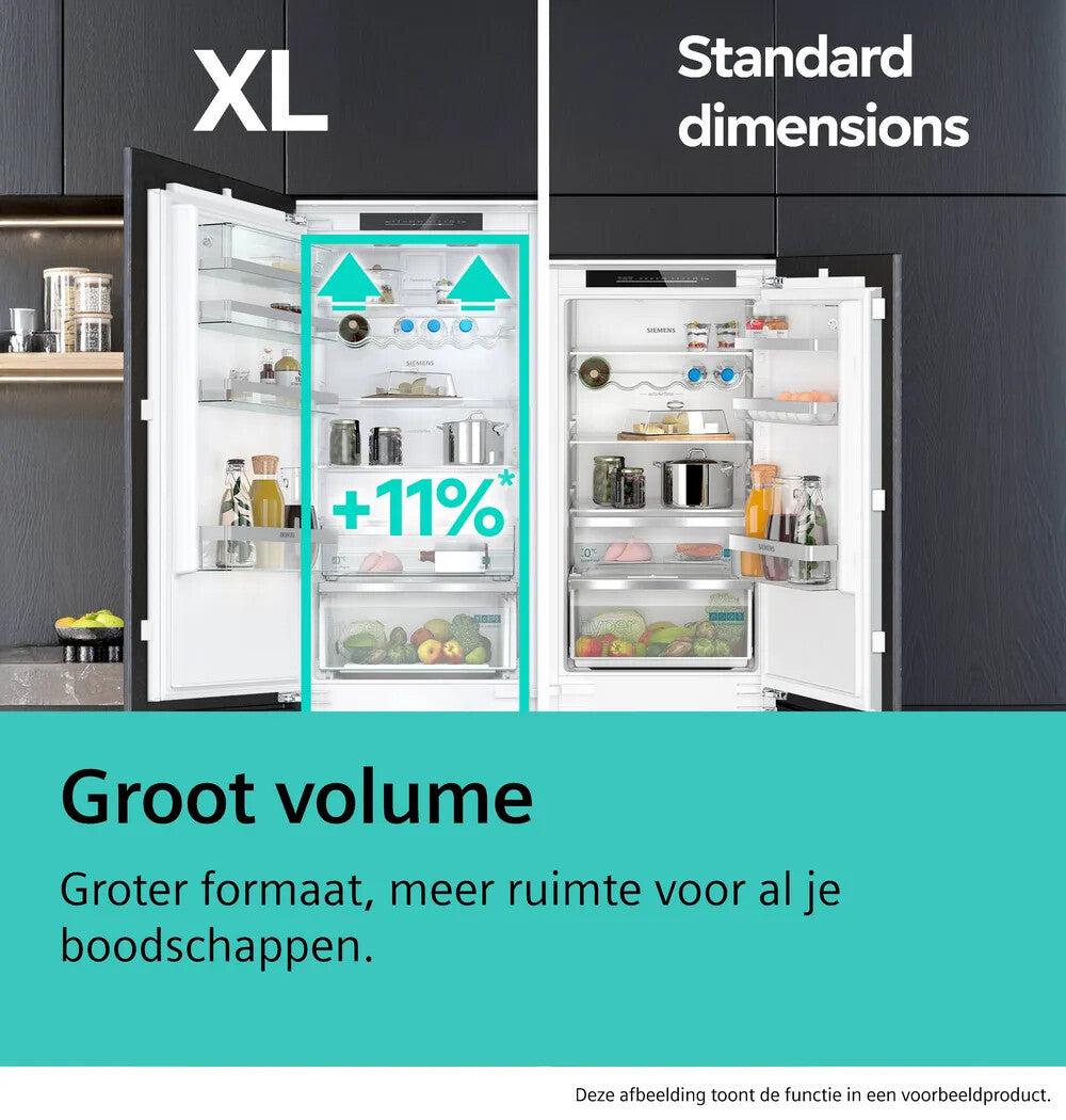 Siemens iQ500 KI96NADC0 koel-vriescombinatie Ingebouwd 290 l