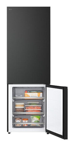 LG GBBW322AEV koel-vriescombinatie Vrijstaand 466 l Zwart