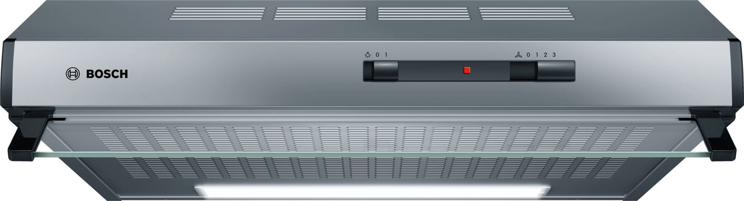 Bosch Serie 2 DUL62FA51 afzuigkap Muurmontage Roestvrijstaal 250 m³/uur