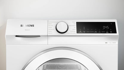Siemens iQ500 WQ32J209NL wasdroger Vrijstaand Voorlader 9 kg Wit