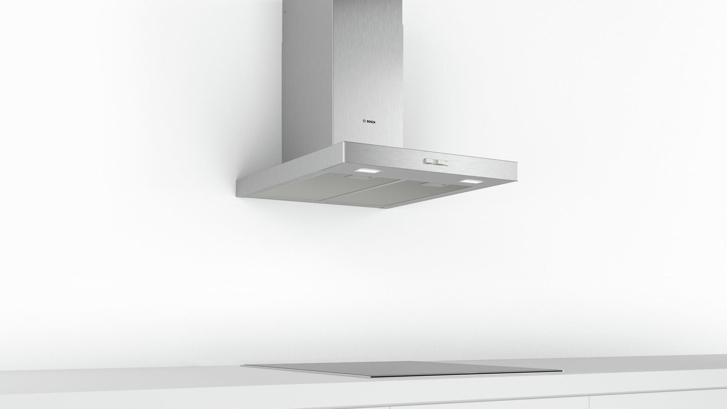 Bosch Serie 2 DWB64BC50 afzuigkap Muurmontage Roestvrijstaal 340 m³/uur