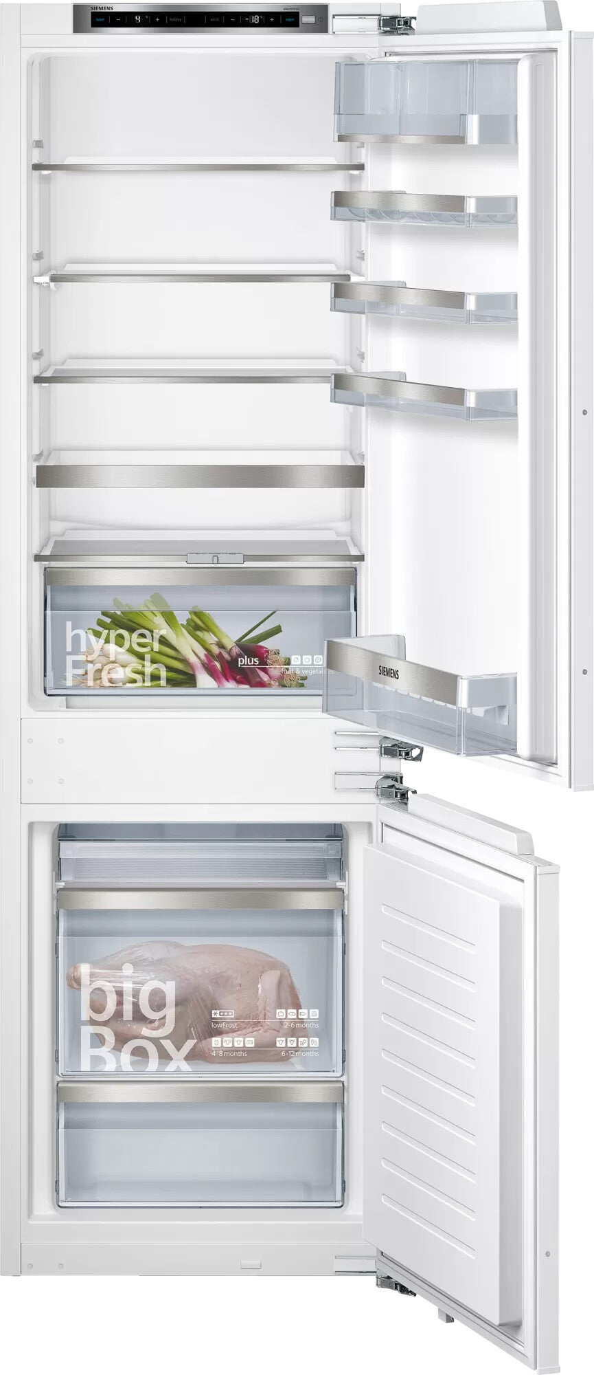 Siemens iQ500 KI86SAFE0 koel-vriescombinatie Ingebouwd 266 l