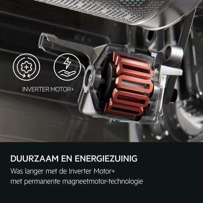 AEG Series 7000 LR73844 wasmachine Voorlader 8 kg 1400 RPM Wit