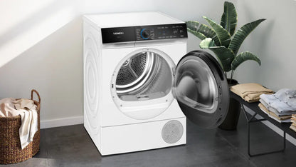 Siemens iQ700 WQ46B6CSNL wasdroger Vrijstaand Voorlader 9 kg Wit