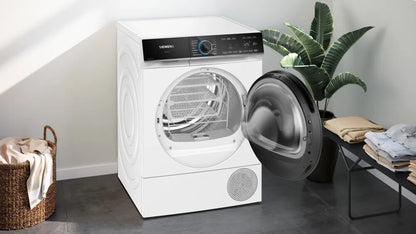 Siemens iQ700 WQ46B2CENL wasdroger Vrijstaand Voorlader 9 kg Wit