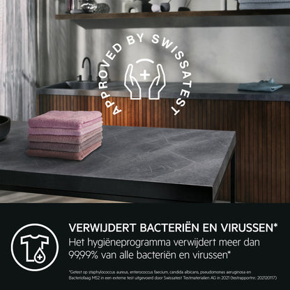 AEG Serie 8000 LR8KOBLENZ wasmachine Voorlader 10 kg 1600 RPM Wit