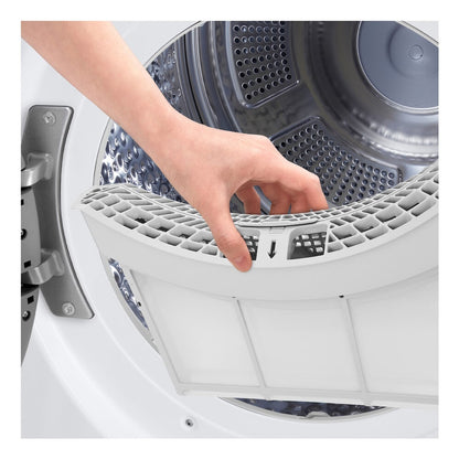 LG RH18U8AVCW wasdroger Vrijstaand Voorlader 18 kg Wit