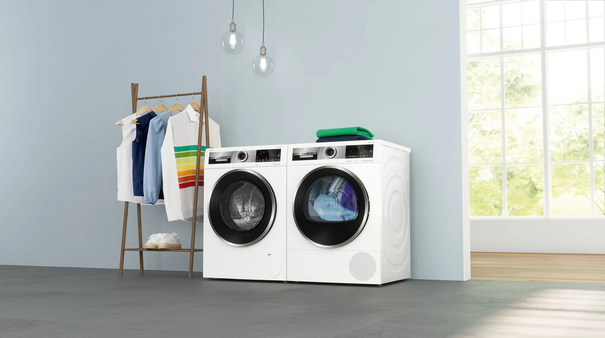 Bosch Serie 6 WQG235D2NL wasdroger Vrijstaand Voorlader 8 kg Wit