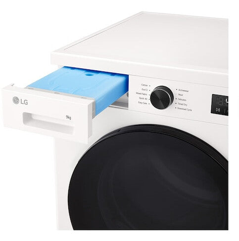 LG RHX1009NWB wasdroger Vrijstaand Voorlader 9 kg Wit