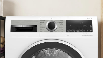 Bosch Serie 6 WQG235D2NL wasdroger Vrijstaand Voorlader 8 kg Wit