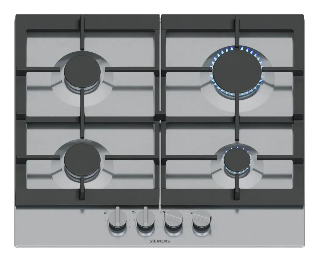 Siemens iQ500 EC6A5PI90N kookplaat Roestvrijstaal Ingebouwd 60 cm Gaskookplaat 4 zone(s)
