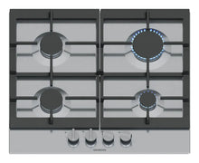 Siemens iQ500 EC6A5PI90N kookplaat Roestvrijstaal Ingebouwd 60 cm Gaskookplaat 4 zone(s)