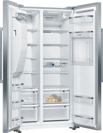 Siemens iQ500 KA93GAIDP amerikaanse koelkast Vrijstaand 560 l Grijs