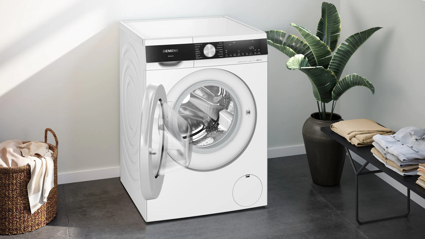 Siemens iQ500 WG44G2FMNL wasmachine Voorlader 9 kg 1400 RPM Wit