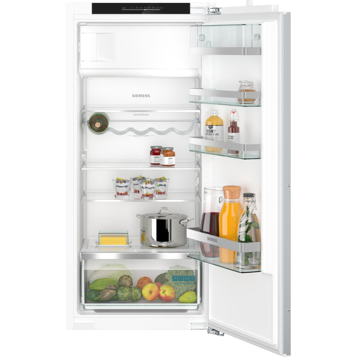 Siemens iQ500 KI42LEDD1 combi-koelkast Ingebouwd 187 l Wit