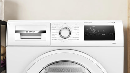 Bosch Serie 4 WTH8520MNL wasdroger Vrijstaand Voorlader 8 kg Wit