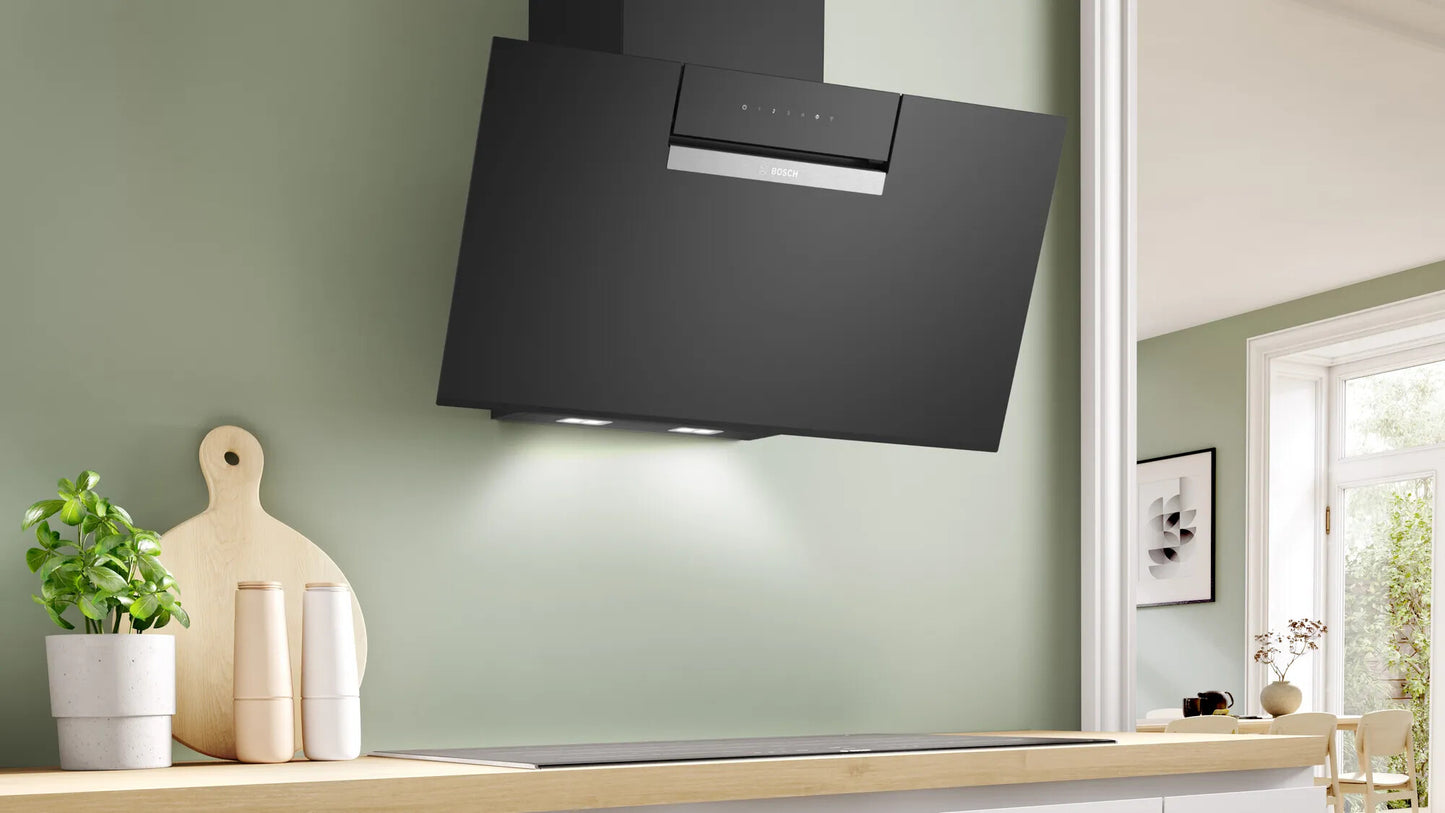 Bosch Serie 4 DWK87FN60 afzuigkap Muurmontage Zwart 431 m³/uur