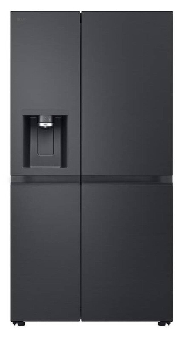 LG GSLE91EVAC amerikaanse koelkast Vrijstaand 628 l Zwart