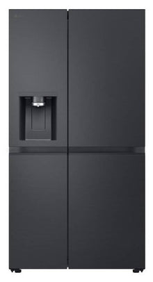LG GSLE91EVAC amerikaanse koelkast Vrijstaand 628 l Zwart