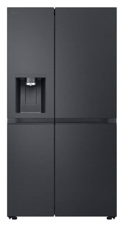 LG GSLE91EVAC amerikaanse koelkast Vrijstaand 628 l Zwart