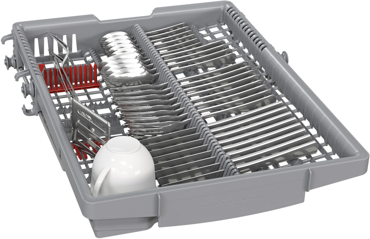 Bosch Serie 4 , Vrijstaande vaatwasser, 45 cm, Wit, SPS4EMW61E