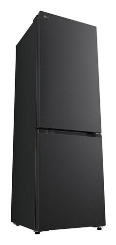 LG GBBS322BEV koel-vriescombinatie Vrijstaand 375 l Zwart