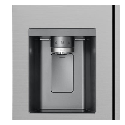 LG GSLE81PYBC amerikaanse koelkast Vrijstaand 628 l Zilver