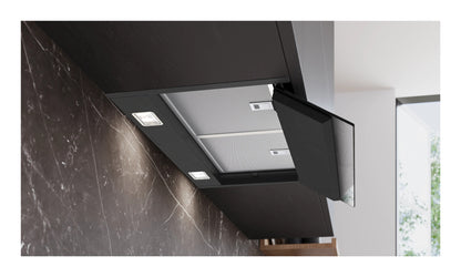 Siemens iQ500 LJ67BDP60 afzuigkap Semi-inbouw (uittrekbaar) Zwart 433 m³/uur