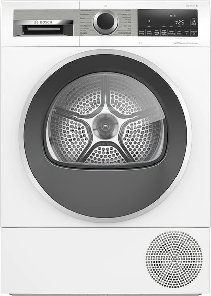 Bosch Serie 6 WQG235D2NL wasdroger Vrijstaand Voorlader 8 kg Wit