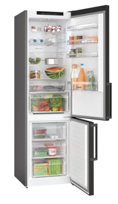 Bosch Serie 4 KGN39VXBT koel-vriescombinatie Vrijstaand 363 l Zwart