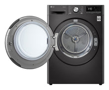 LG RH90V9ZVEN wasdroger Vrijstaand Voorlader 9 kg Zwart