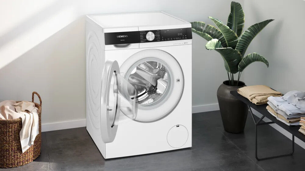 Siemens iQ500 WG46G2ZSNL wasmachine Voorlader 9 kg 1600 RPM Wit