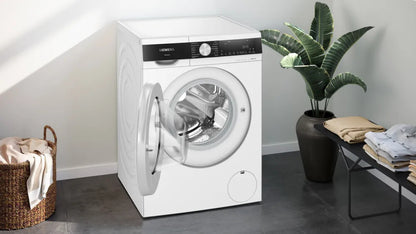 Siemens iQ500 WG46G2ZSNL wasmachine Voorlader 9 kg 1600 RPM Wit